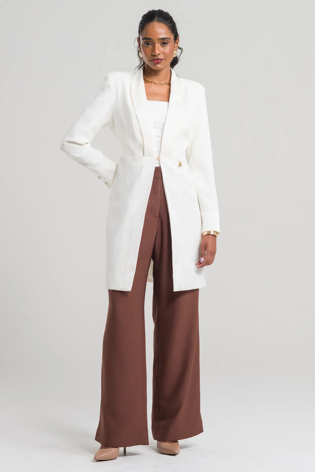 Women’s Lab Coat Carmen Off White