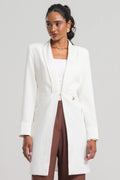 Women’s Lab Coat Carmen Off White