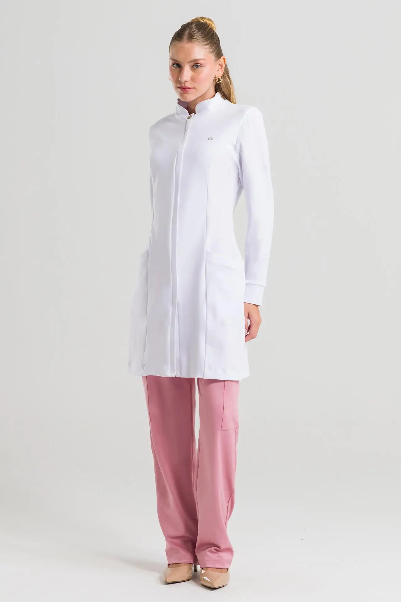 Women’s Lab Coat Comfort White