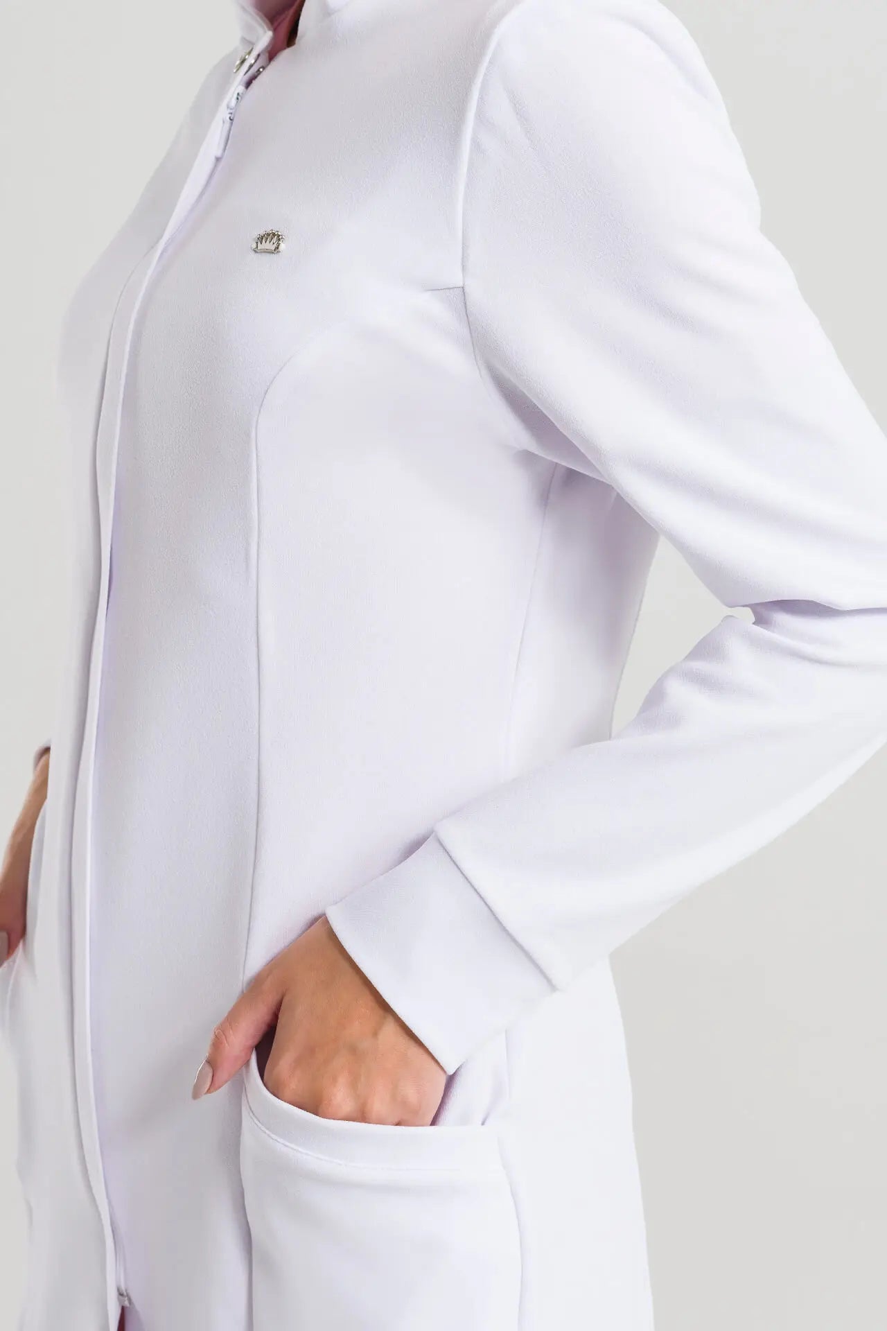 Women’s Lab Coat Comfort White