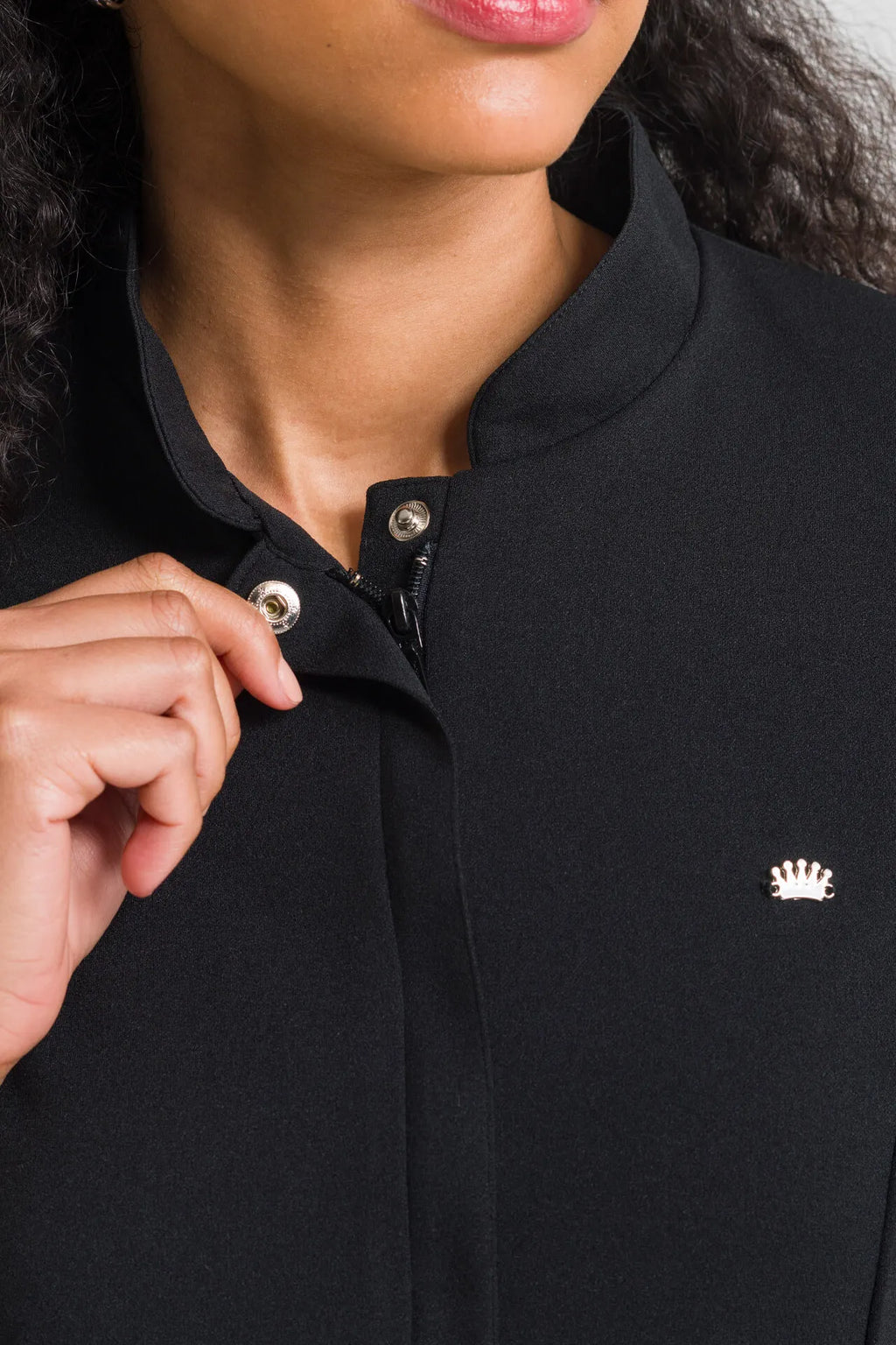 Women’s Lab Coat Comfort Black