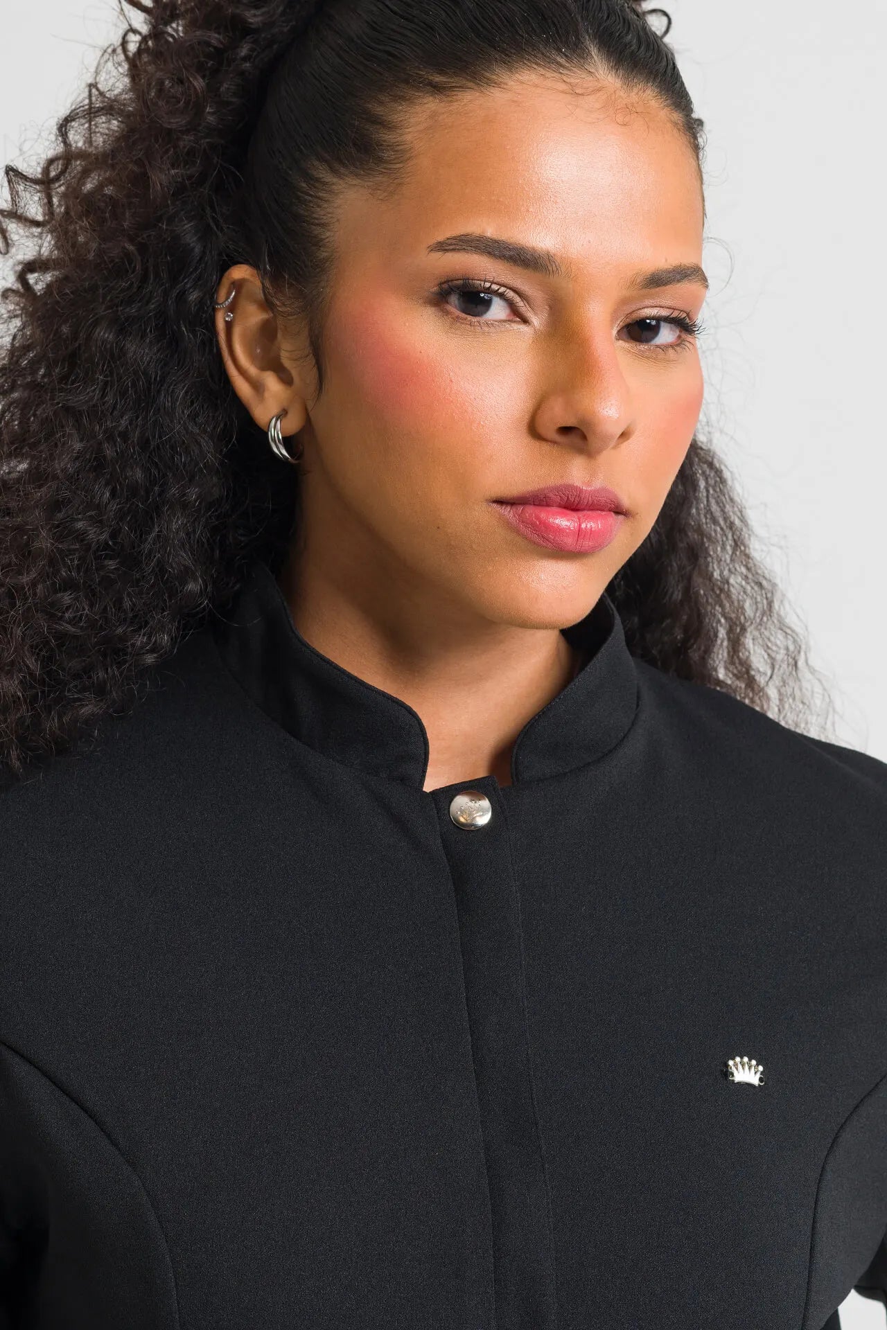 Women’s Lab Coat Comfort Black