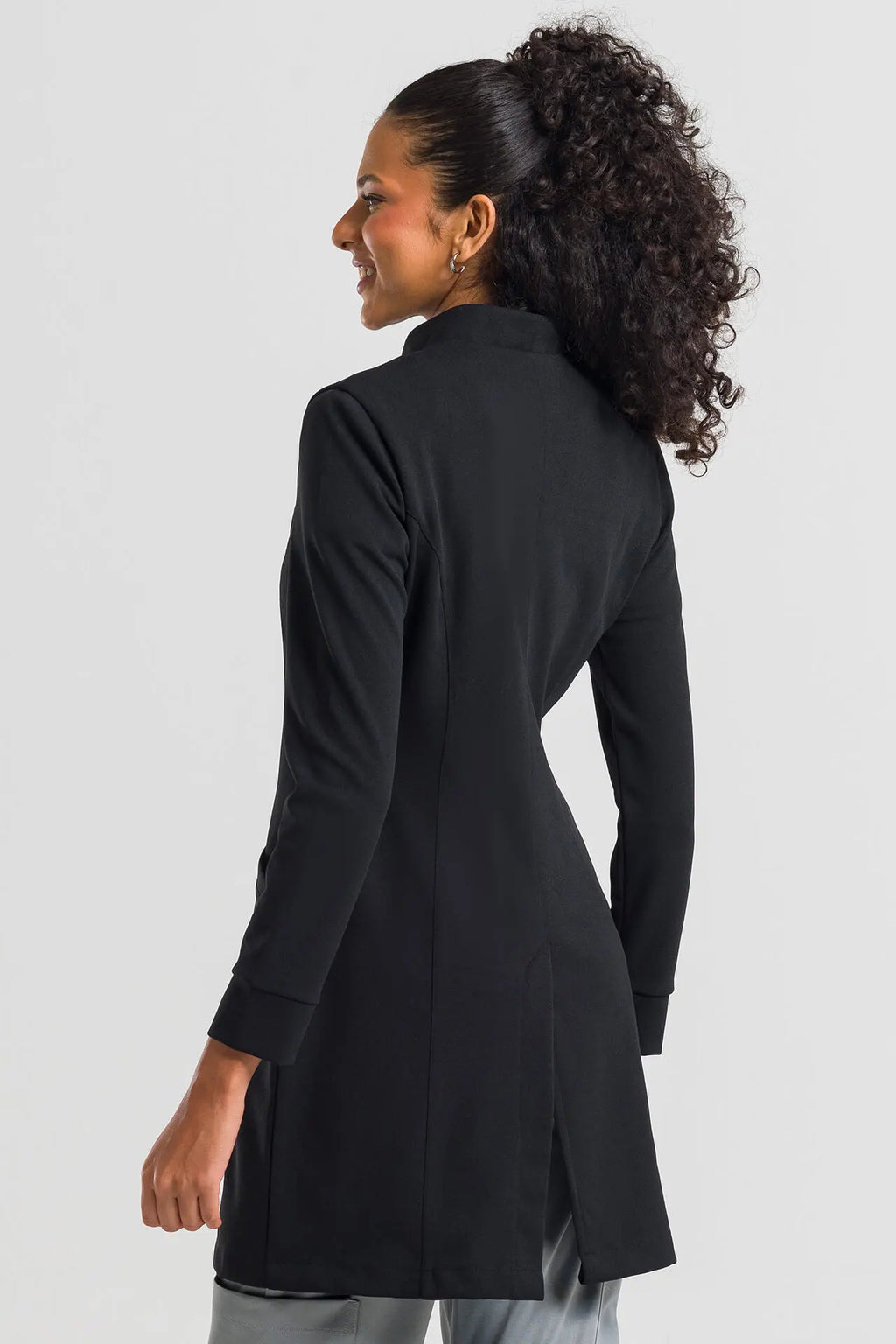 Women’s Lab Coat Comfort Black