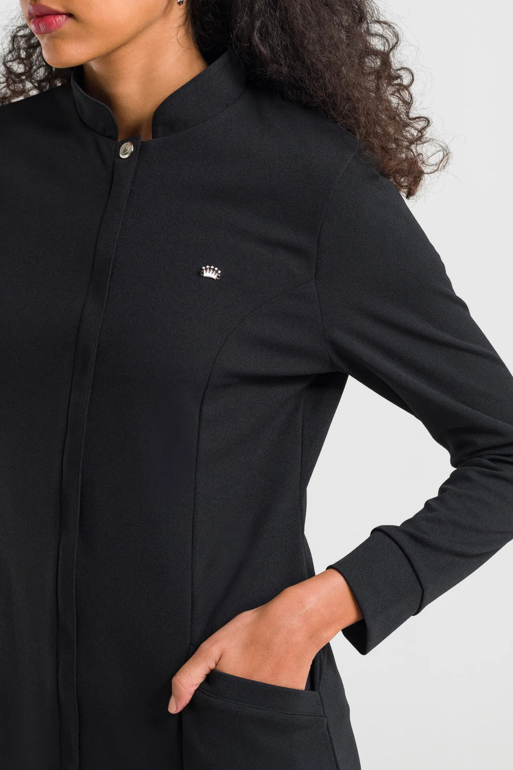 Women’s Lab Coat Comfort Black