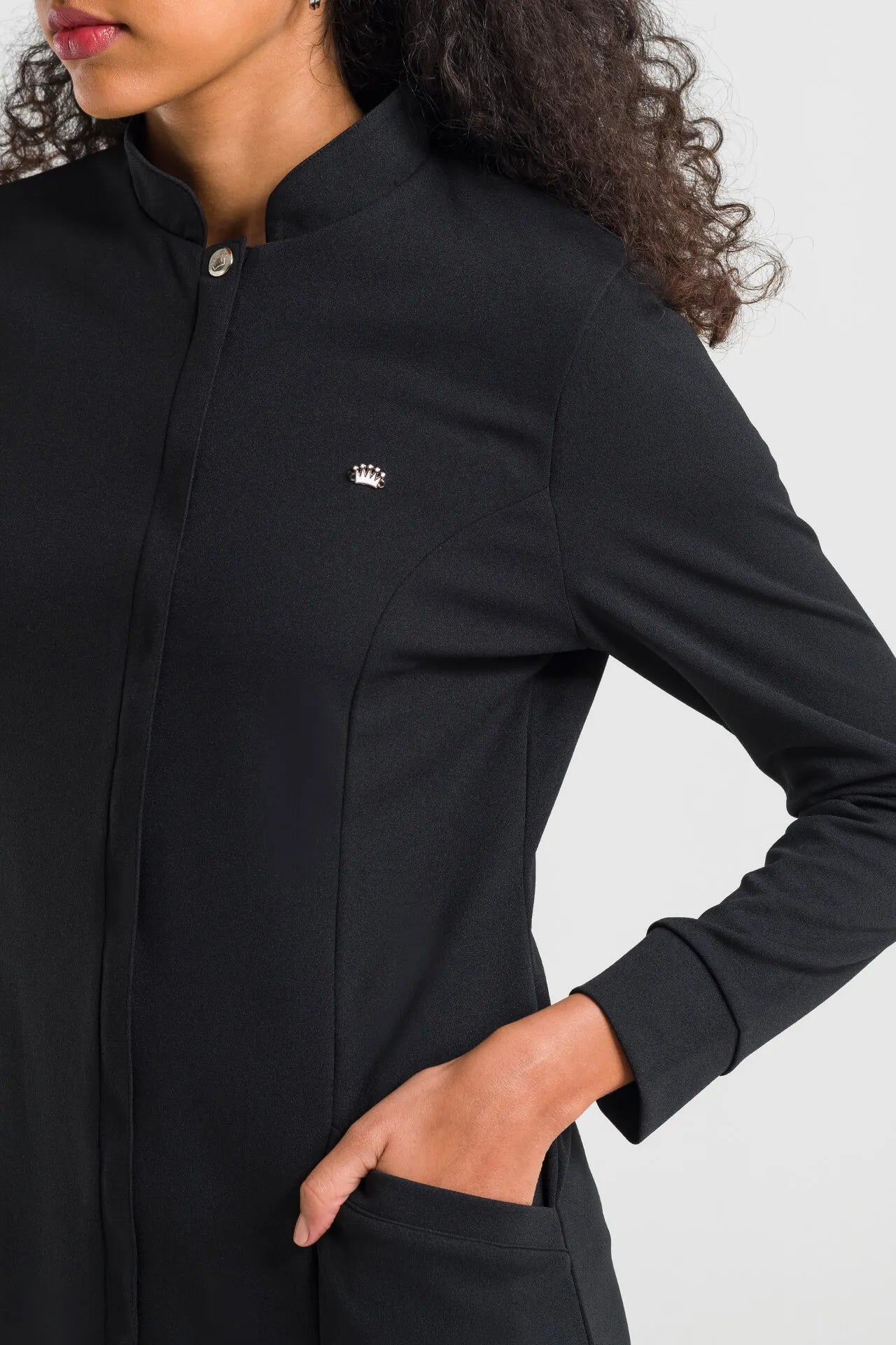 Women’s Lab Coat Comfort Black