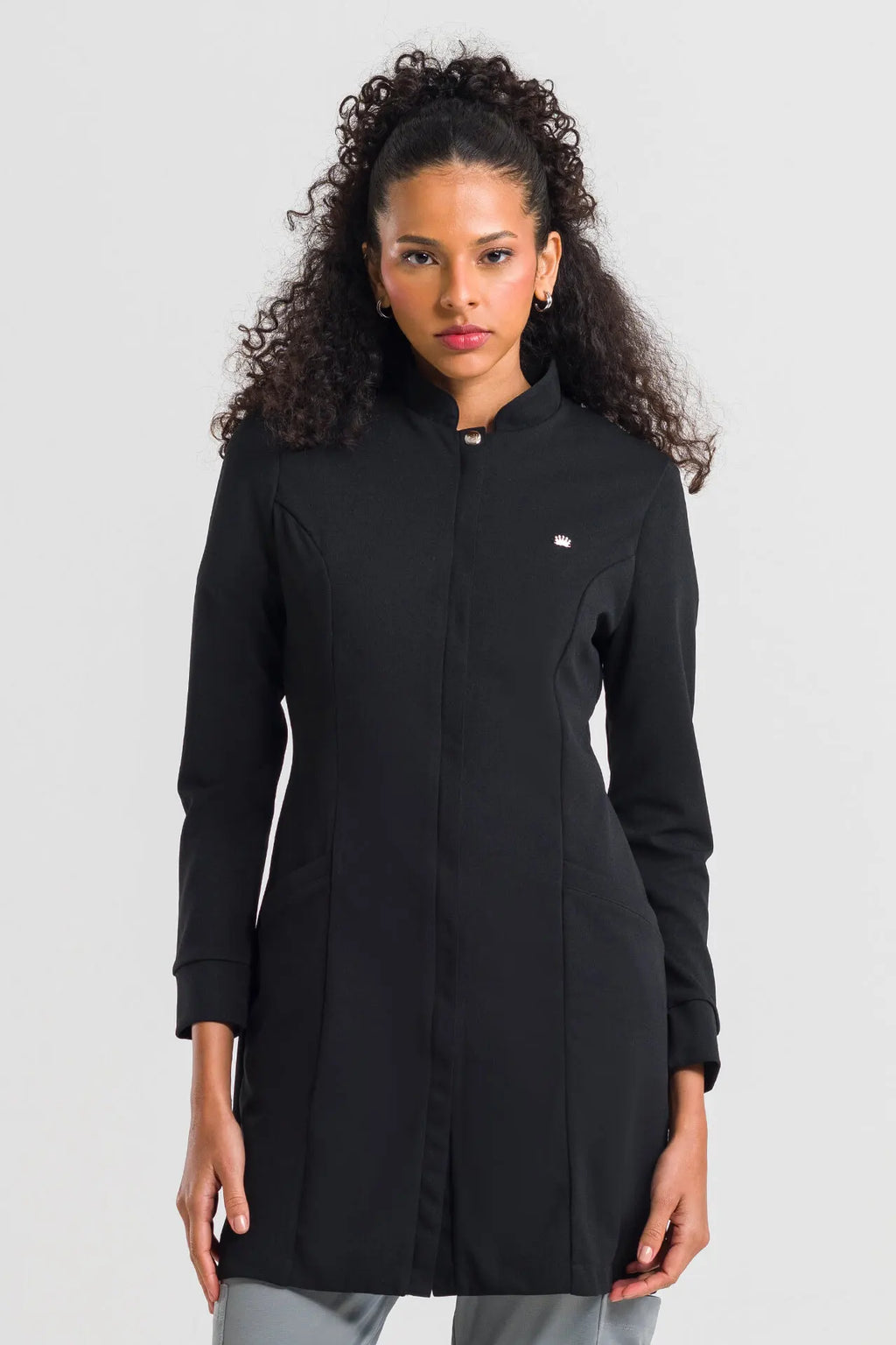 Women’s Lab Coat Comfort Black