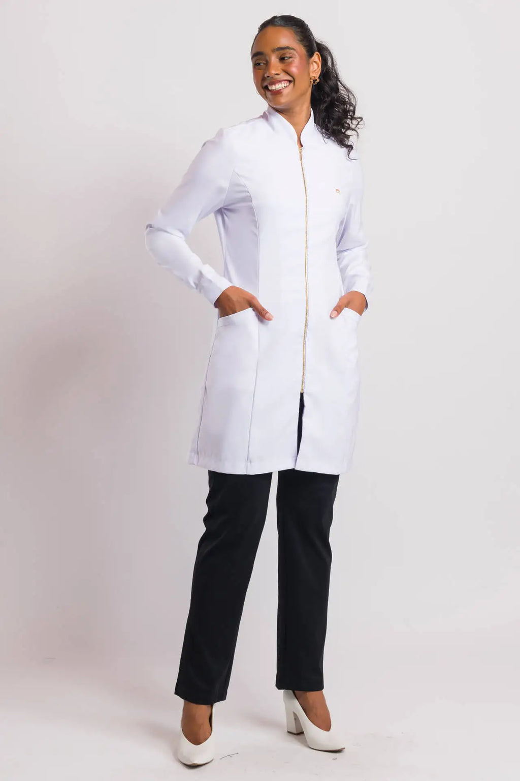 Women’s Lab Coat Juicy White