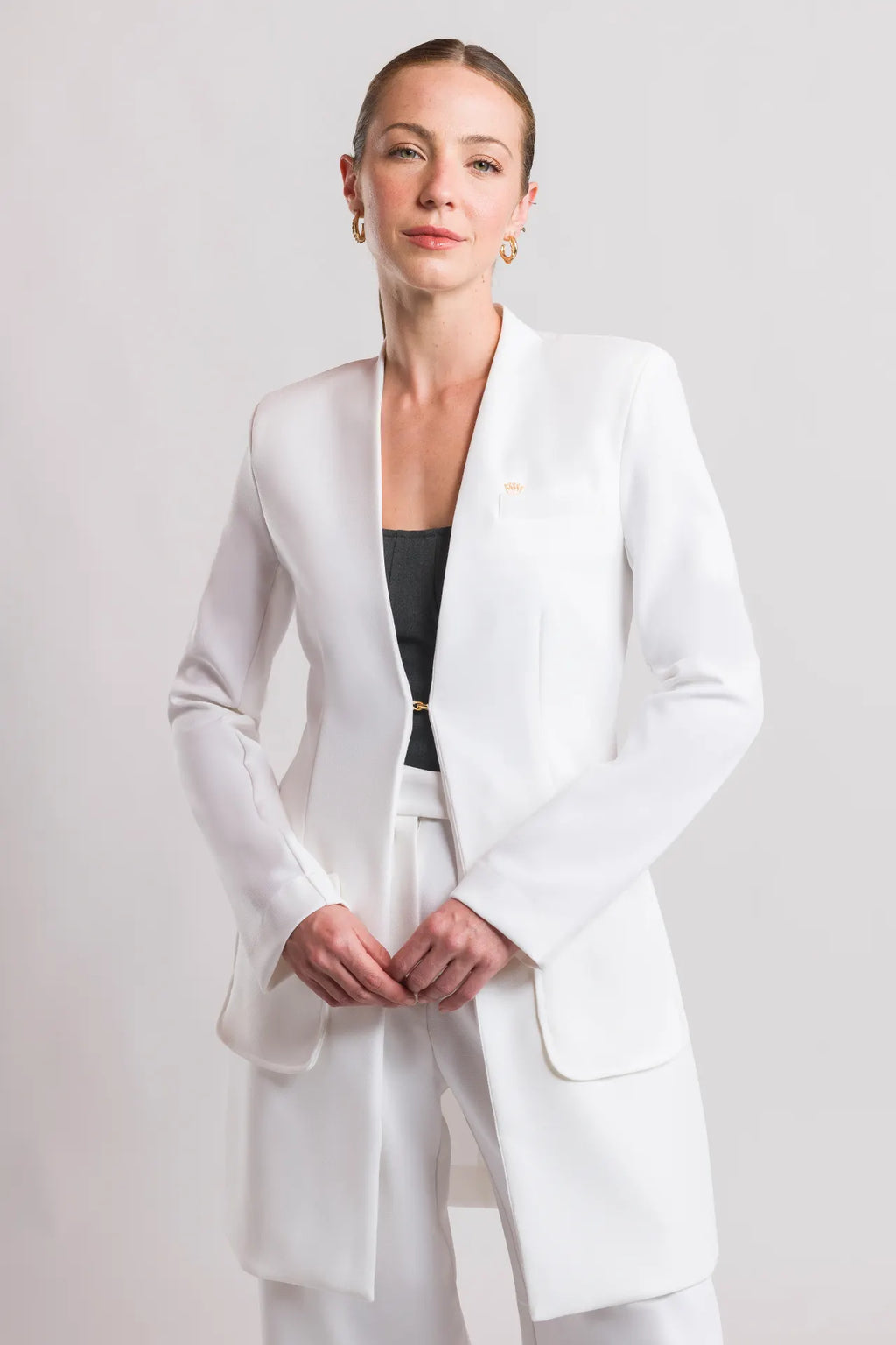 Women’s Lab Coat Laura Pure White