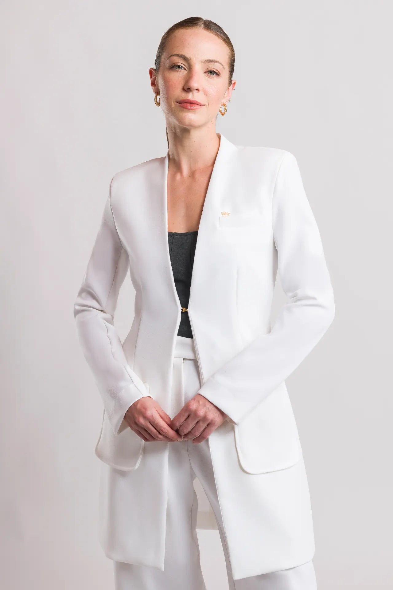 Women’s Lab Coat Laura Pure White