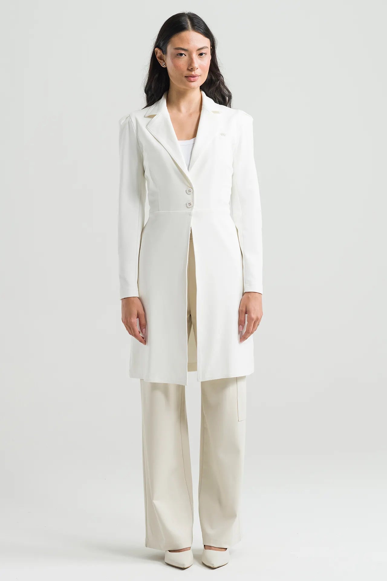 Women’s Lab Coat Pro White