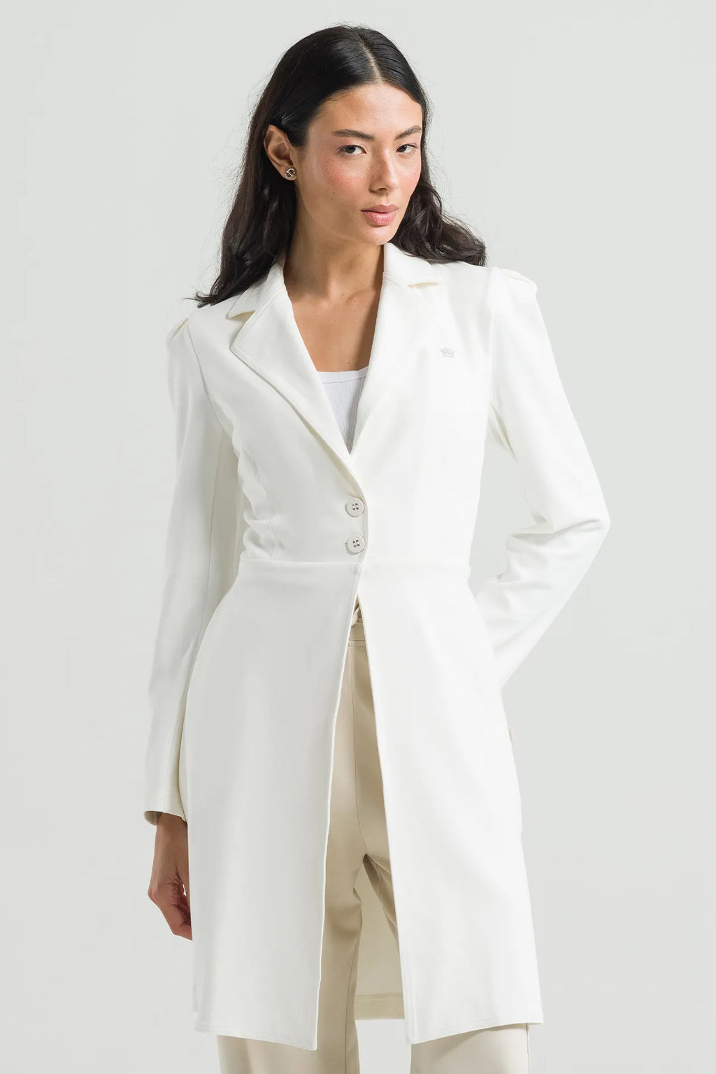 Women’s Lab Coat Pro White