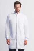 Men’s Lab Coat Basic White