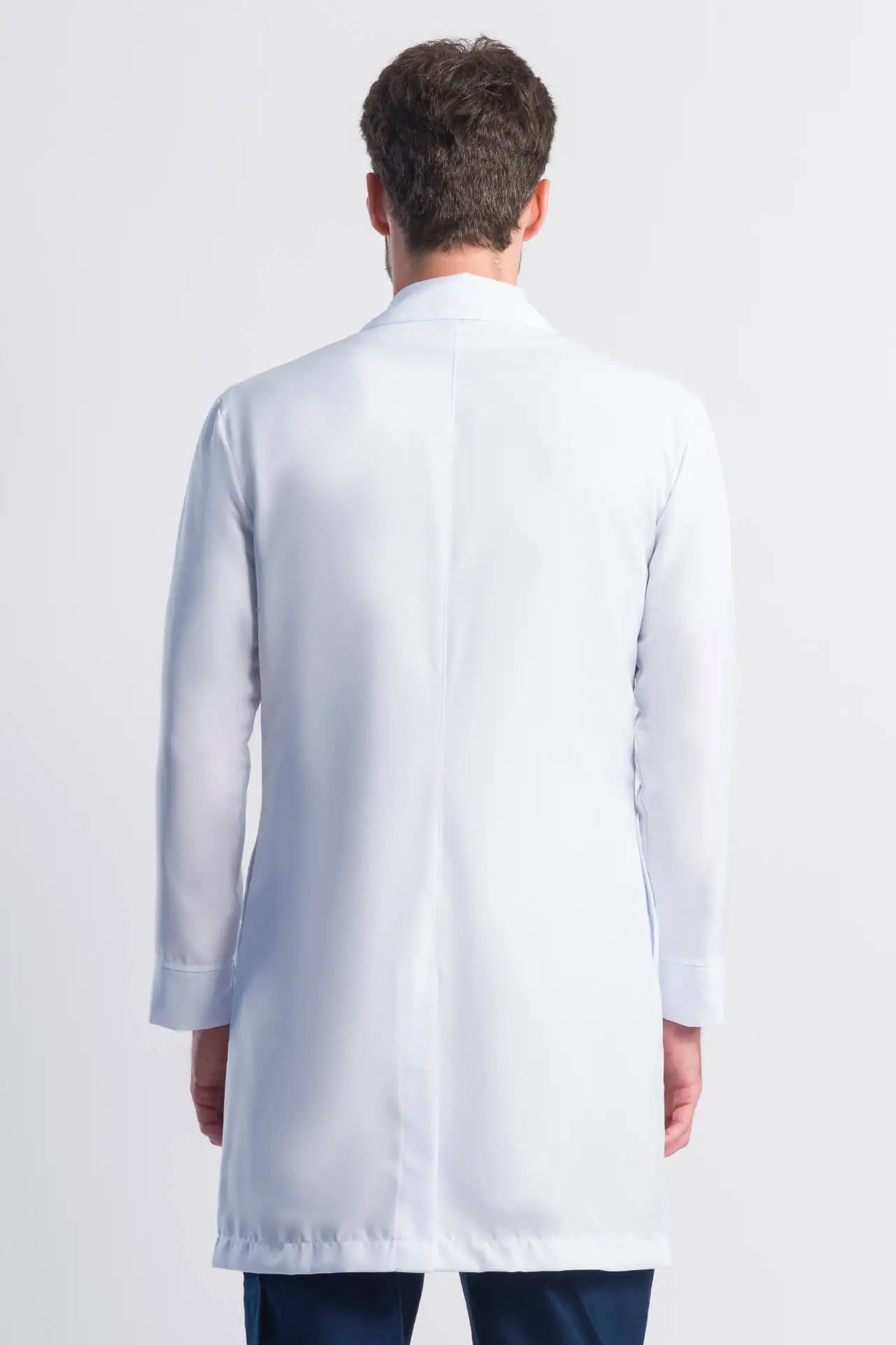 Men’s Lab Coat Leo White