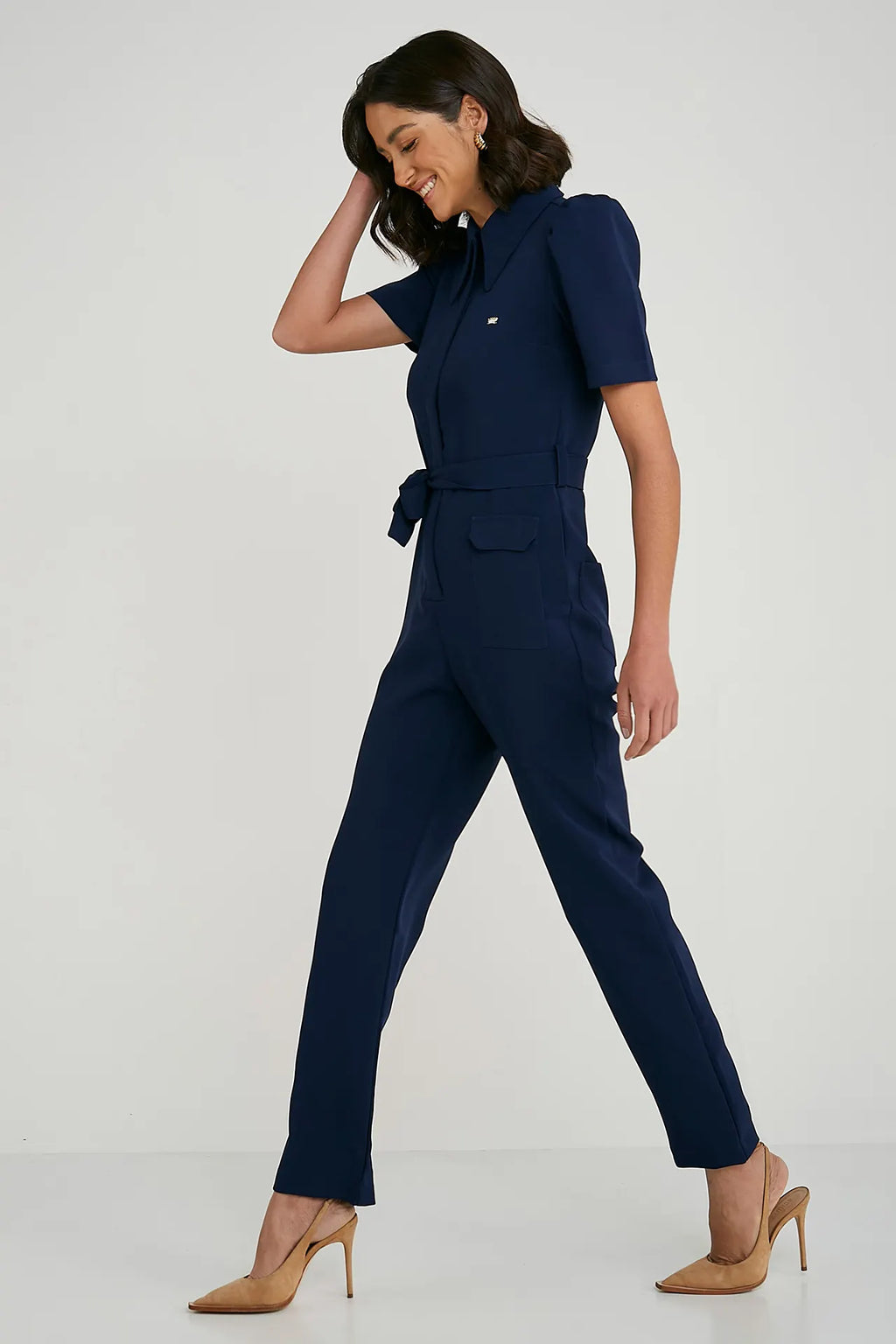 Women’s Jumpsuit Luisa Navy Blue