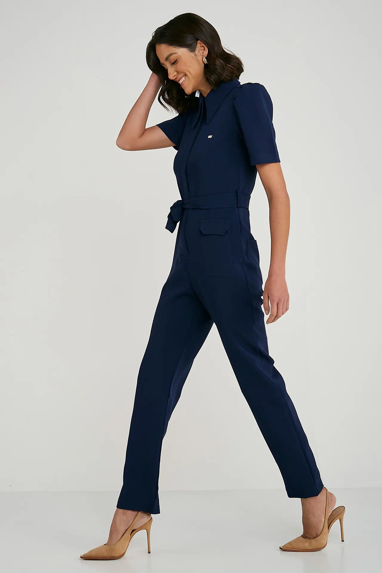 Women’s Jumpsuit Luisa Navy Blue