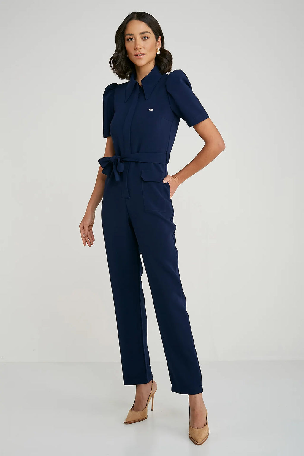 Women’s Jumpsuit Luisa Navy Blue