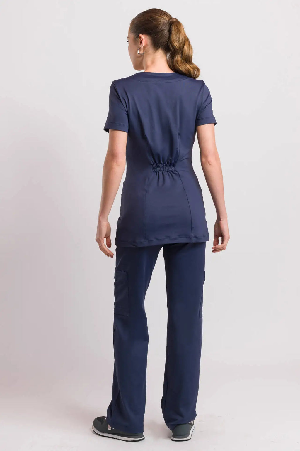 Women’s Scrub Coach Navy Blue