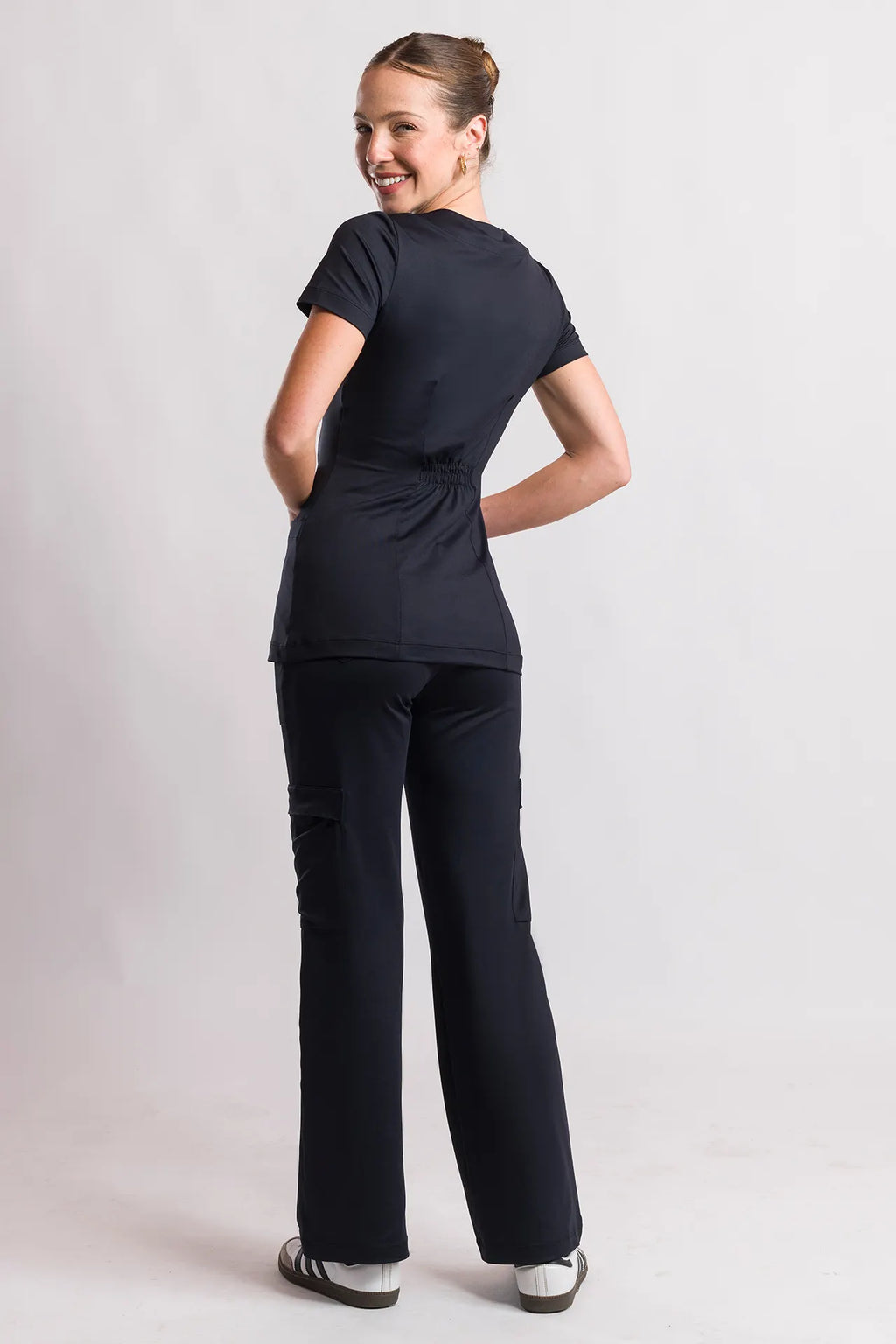 Women’s Scrub Coach Black