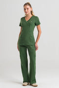 Women’s Scrub Coach Forest Green