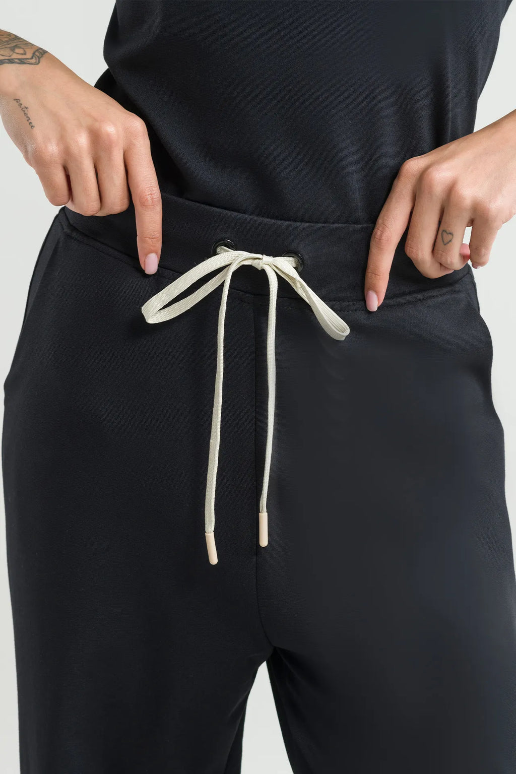 Women’s Scrub Polo Black