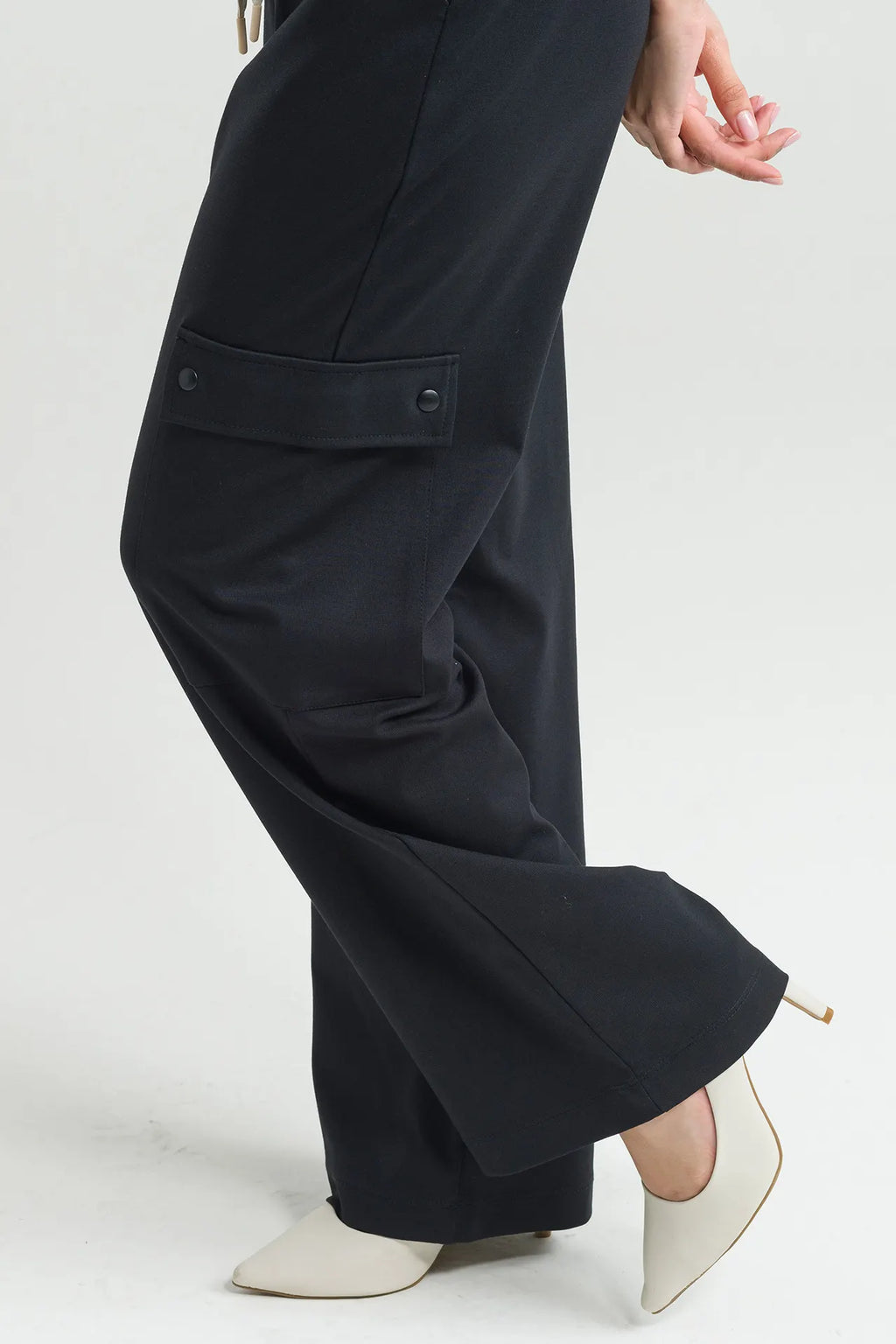 Women’s Scrub Polo Black