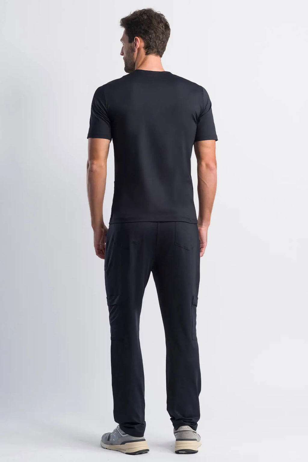 Men’s Scrub Coach Black