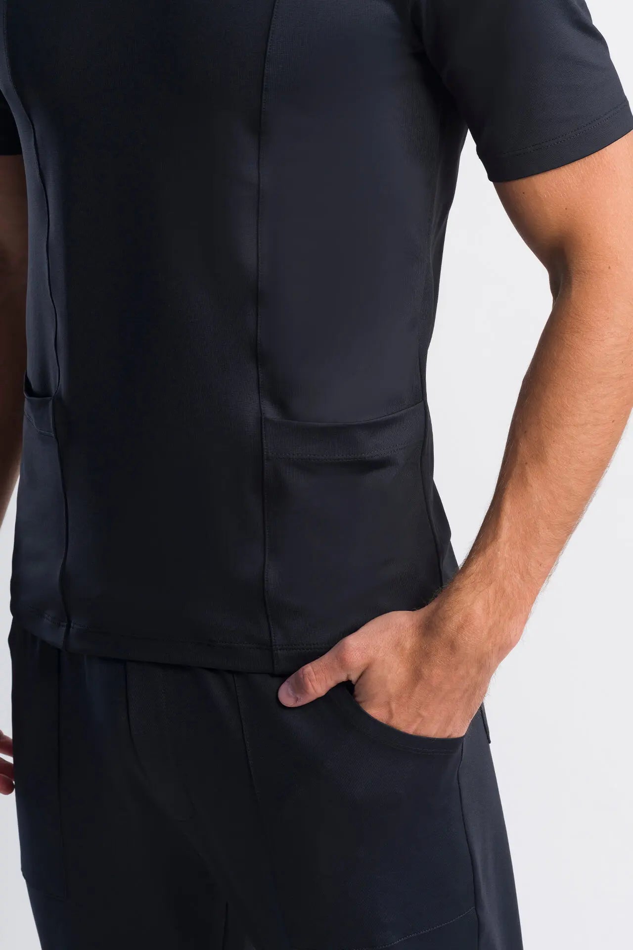 Men’s Scrub Coach Black